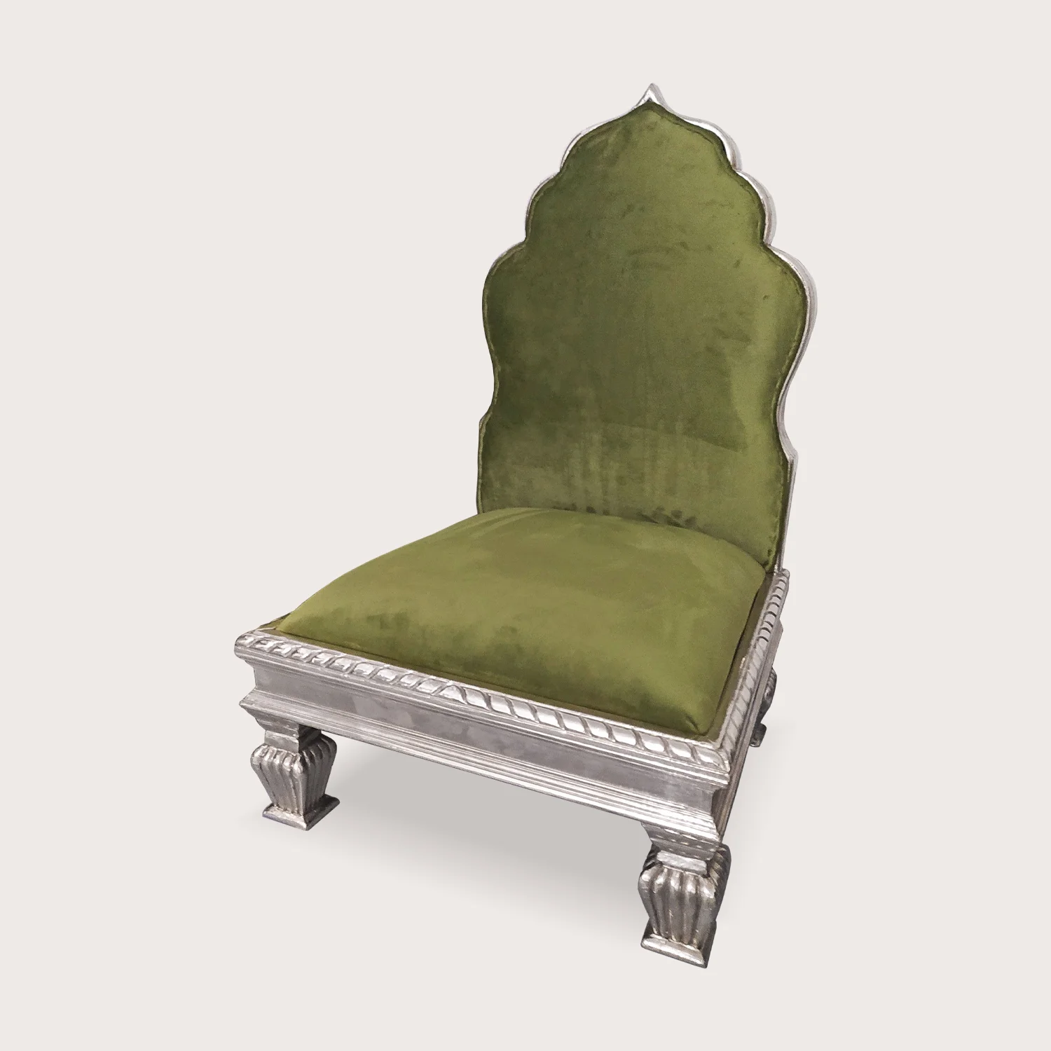 Classic Darbar Pure Silver Chair